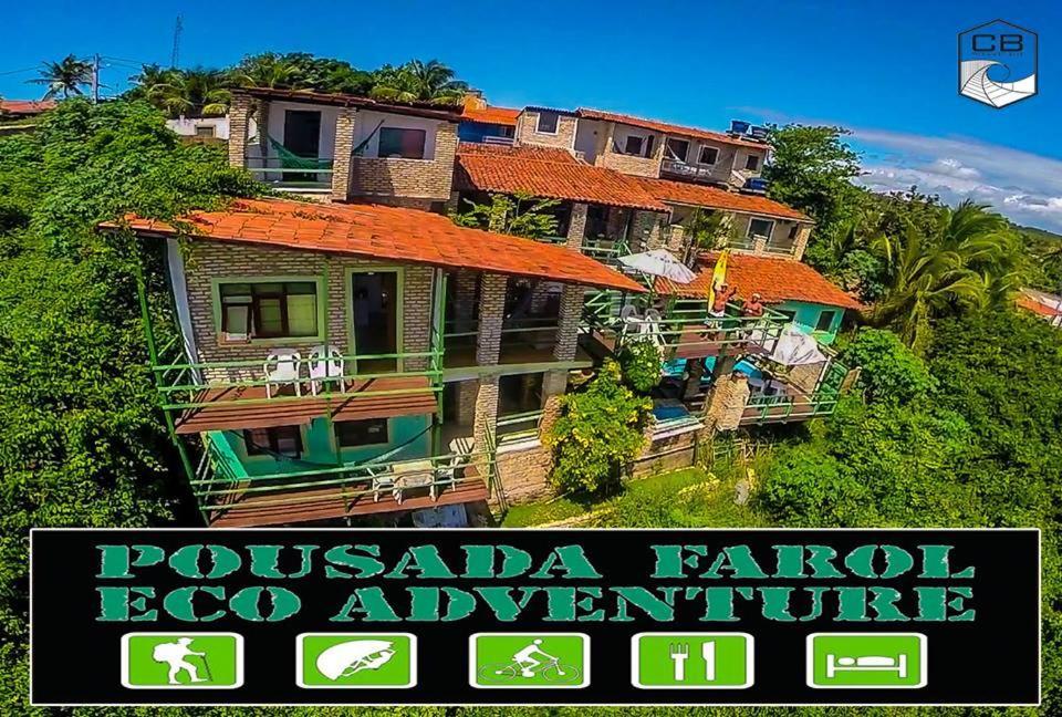 Pousada Farol Eco Adventure Баия-Формоза Экстерьер фото